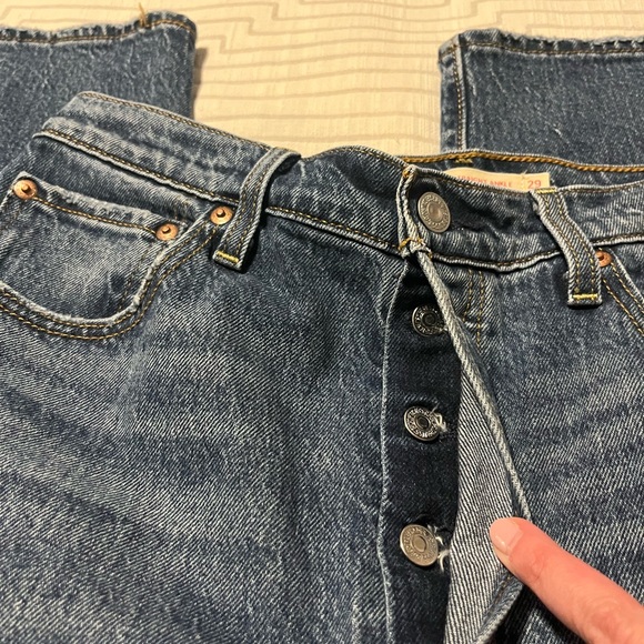 Women’s Levi’s Premium Ribcage Straight Ankle - 29 - Picture 6 of 10